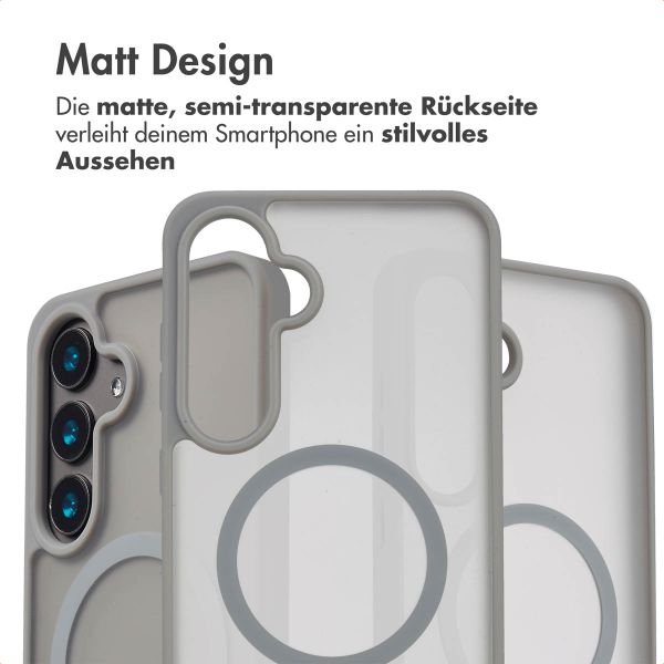 imoshion Color Guard Back Cover mit MagSafe für das Samsung Galaxy S24 - Grau