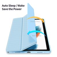 Dux Ducis Toby Klapphülle für das Samsung Galaxy Tab A8 - Blau
