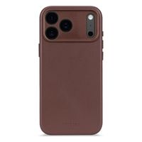 Decoded Leather Backcover MagSafe Apple iPhone 17 Pro - Chocolate Brown