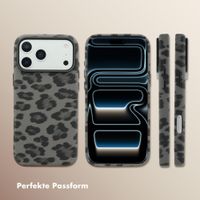 Selencia Sabi Backcover Leopardenmuster mit MagSafe Apple iPhone 17 Pro Max - Midnight Black