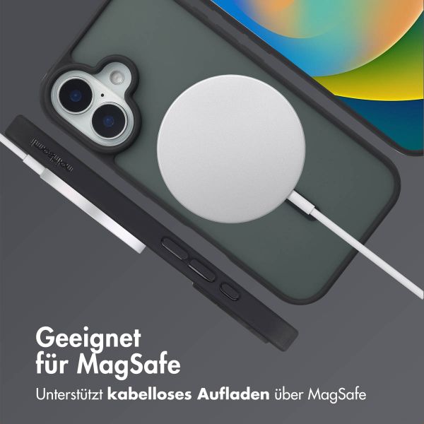 imoshion Color Guard Back Cover mit MagSafe für das iPhone 16 - Schwarz