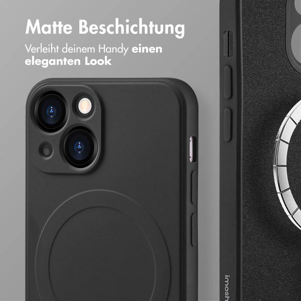 imoshion Color Back Cover mit MagSafe Apple iPhone 13 Mini - Schwarz