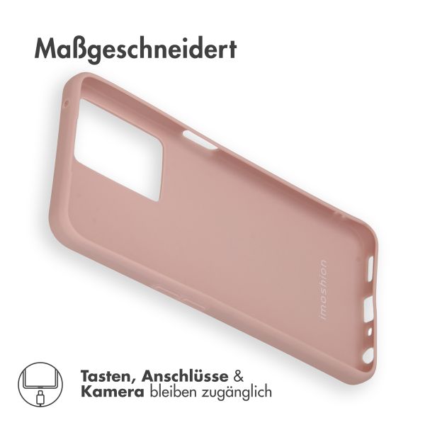 imoshion Color TPU Hülle für das Oppo A77 - Dusty Pink