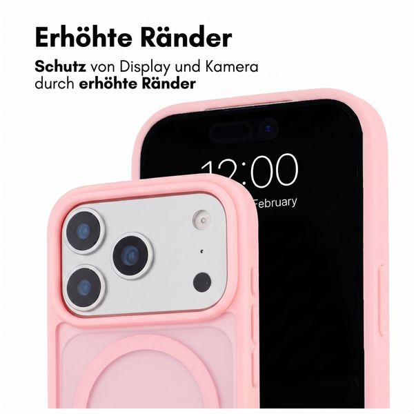 imoshion Color Guard Back Cover mit MagSafe Apple iPhone 18 Pro / 17 Pro - Hellrosa