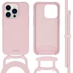 imoshion Color Backcover mit abtrennbarem Band Apple iPhone 14 Pro - Rosa