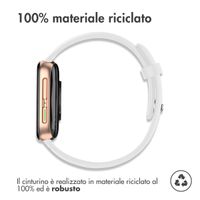 imoshion Silikon Sportarmband für Oppo Watch 46 mm - Weiß