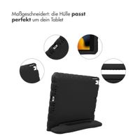 imoshion Schutzhülle mit Handgriff kindersicher Apple iPad 9 (2021) 10.2 Zoll / iPad 8 (2020) 10.2 Zoll / iPad 7 (2019) 10.2 Zoll - Schwarz