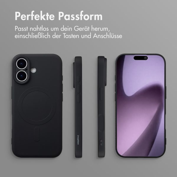 imoshion Color Back Cover mit MagSafe Apple iPhone 17 - Schwarz