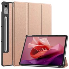 imoshion Trifold Klapphülle Lenovo Tab P12 - Rosé gold