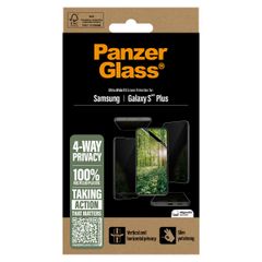 PanzerGlass Matrix Recycled 4-Way Privacy Displayschutz für das Samsung Galaxy S25 Plus