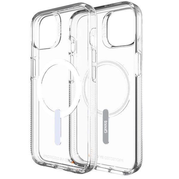 ZAGG Crystal Palace Snap Backcover MagSafe für das iPhone 14 - Transparent