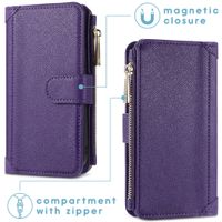 imoshion Luxuriöse Portemonnaie-Klapphülle Samsung Galaxy S21 - Violett