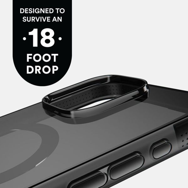 BodyGuardz Ace Pro MagSafe Back Cover für das Apple iPhone 16 Pro Max - Smoke Black