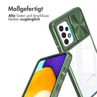 imoshion Back Cover mit Kameraschieber Samsung Galaxy A52(s) (5G/4G) - Dunkelgrün