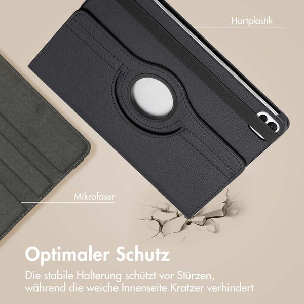 imoshion 360° drehbare Klapphülle Apple iPad Pro 11 (2025) M5 / (2024) M4 - Schwarz