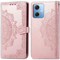 imoshion Mandala Klapphülle für das Xiaomi Redmi Note 12 - Rose Gold