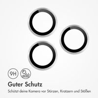 imoshion 2er Pack Kameraobjektivschutz für das Apple iPhone 17 Pro / 17 Pro Max - Silber