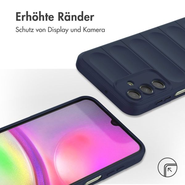 imoshion EasyGrip Back Cover für das Samsung Galaxy A25 (5G) - Dunkelblau