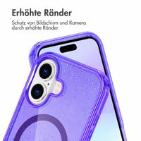 imoshion Sparkle Back Cover mit MagSafe Apple iPhone 17 - Violett