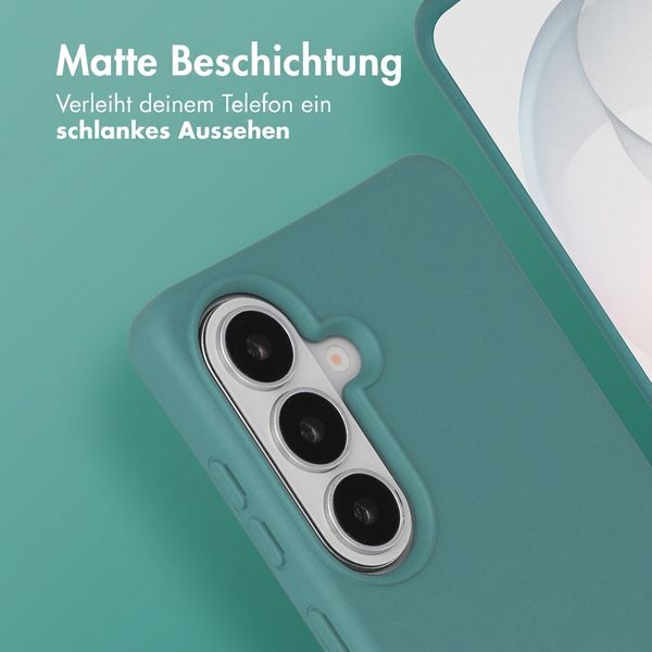 imoshion Color Backcover mit abnehmbarem Handykette und MagSafe Samsung Galaxy S26 - Dark Green