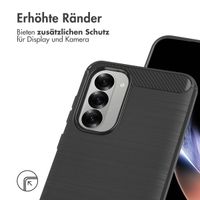 imoshion Brushed Back Cover Samsung Galaxy A56 - Schwarz