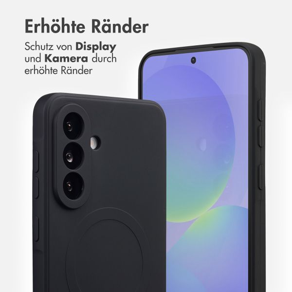 imoshion Color Back Cover mit MagSafe Samsung Galaxy A36 - Schwarz