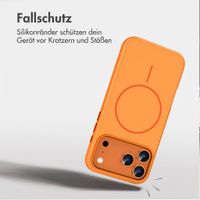 imoshion Color Backcover mit Thin MagSafe Ring Apple iPhone 17 Pro - Orange