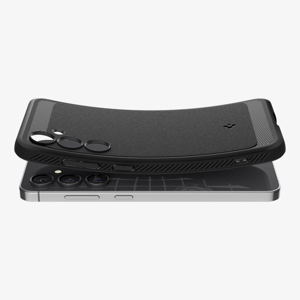 Spigen Rugged Armor Case für das Samsung Galaxy S24 FE - Matte Black