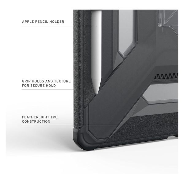 UAG Scout Klapphülle Apple iPad Air 13 Zoll (2026) M4 / (2025) M3 / (2024) M2 - Ash