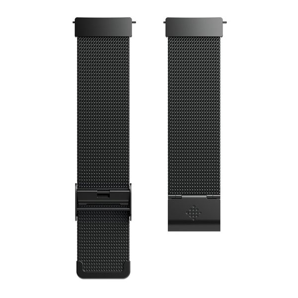 Fitbit Metal Mesh Armband für Fitbit Versa / Versa 2 / Versa Lite - Schwarz