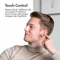 imoshion Aura Pro Earbuds – Kabellose Kopfhörer – Kabellose Bluetooth-Kopfhörer – Mit ANC-Geräuschunterdrückungsfunktion - Lavender Lilac