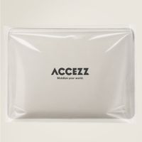 Accezz Leather Laptop Hülle Apple MacBook 14 Zoll - Laptop Sleeve - Beige