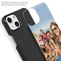 Gestalte deine eigene iPhone 13 Mini Hardcase Hülle - Schwarz