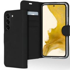 Accezz Wallet TPU Klapphülle Samsung Galaxy S22 - Schwarz