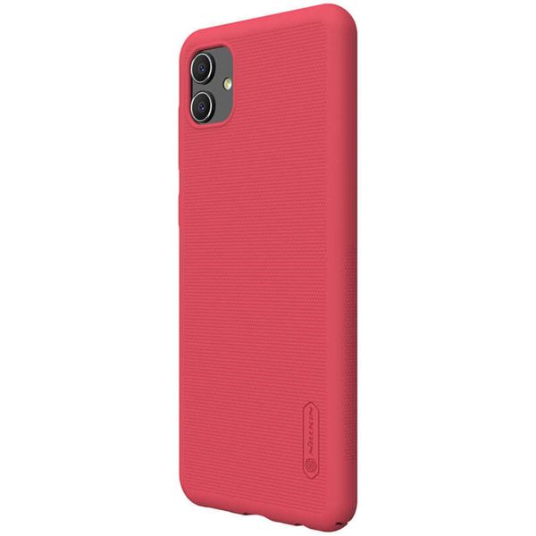 Nillkin Super Frosted Shield Case für das Samsung Galaxy A04 - Rot