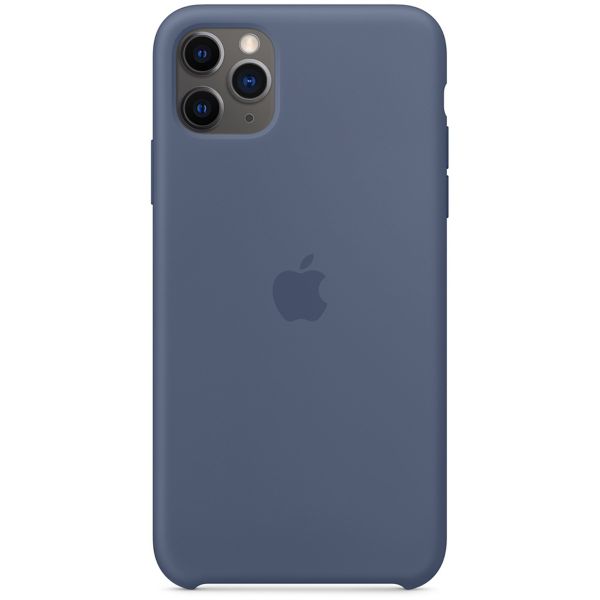 Apple 4 Pack Clearcase + Silikon-Case für das iPhone 11 Pro Max - Clear + Seafoam + Alaskan Blue + Black