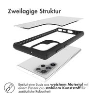 imoshion Rugged Hybrid Case Samsung Galaxy S22 Ultra - Schwarz