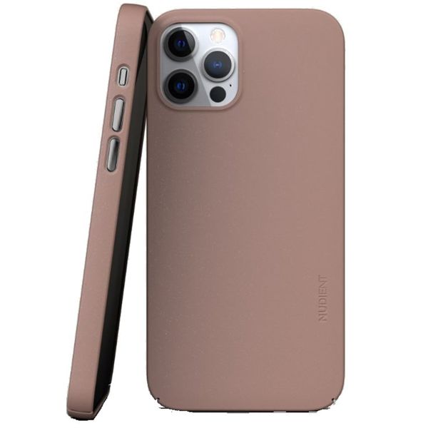 Nudient Thin Case für das iPhone 12 (Pro) - Dusty Pink