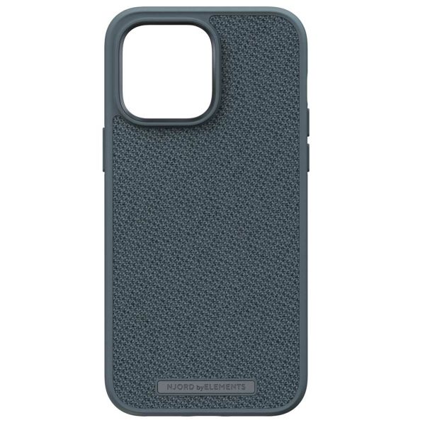 Njorð Collections Fabric Case für das Apple iPhone 14 Pro Max - Dark Grey