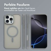 imoshion Color Guard Back Cover mit MagSafe Apple iPhone 16 Pro Max - Grau