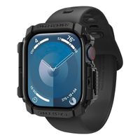 Spigen Rugged Armor™ Hülle für Apple Watch Series 10 / 11 - 42 mm - Matte Black
