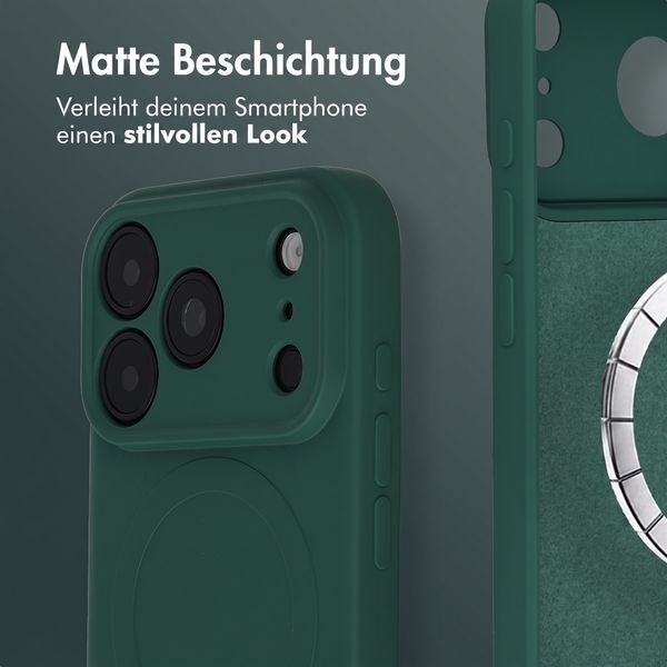 imoshion Color Back Cover mit MagSafe Apple iPhone 18 Pro Max / 17 Pro Max - Dunkelgrün