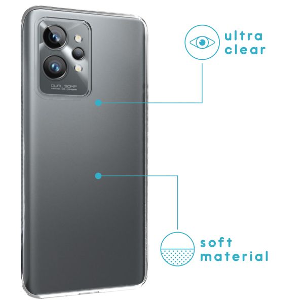 imoshion Gel Case Transparent für das Realme GT 2 Pro