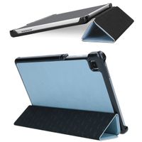Selencia Trifold Klapphülle aus veganem Leder Galaxy Tab A7 Lite