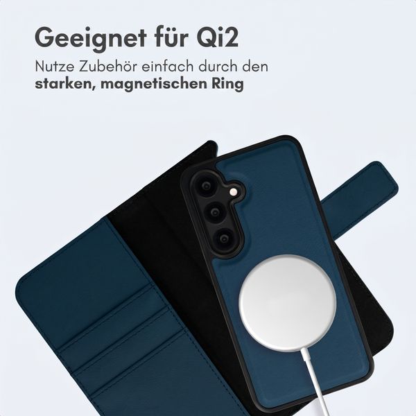 imoshion Herausnehmbare 2-in-1 Luxus-Bookcase Samsung Galaxy S25 - Blau