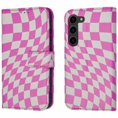 imoshion Design Klapphülle Samsung Galaxy S23 - Retro Pink