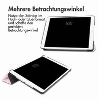 imoshion Design Trifold Klaphülle Apple iPad 9 (2021) 10.2 Zoll / iPad 8 (2020) 10.2 Zoll / iPad 7 (2019) 10.2 Zoll - Happy Dots