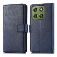 imoshion Luxuriöse Klapphülle Motorola Edge 70 - Dunkelblau