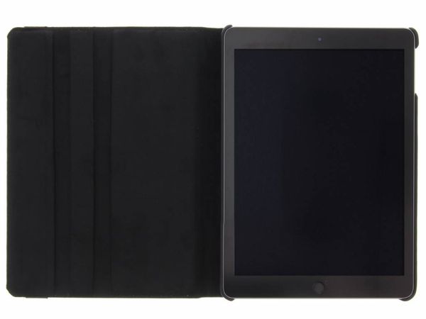 360° drehbare Klapphülle Apple iPad 6 (2018) 9.7 Zoll / iPad 5 (2017) 9.7 Zoll - Schwarz