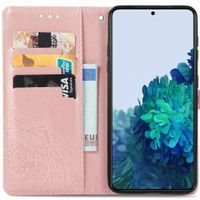 imoshion Mandala Klapphülle Samsung Galaxy S21 - Rosé gold